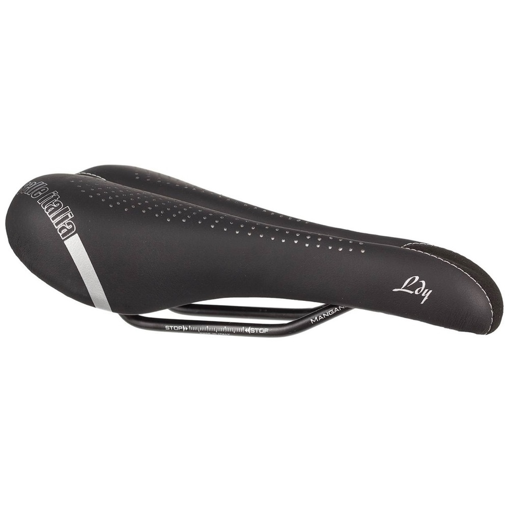 Selle Italia Lady Gel Flow - Women's Black Bicycle Road Cycling Saddle S2